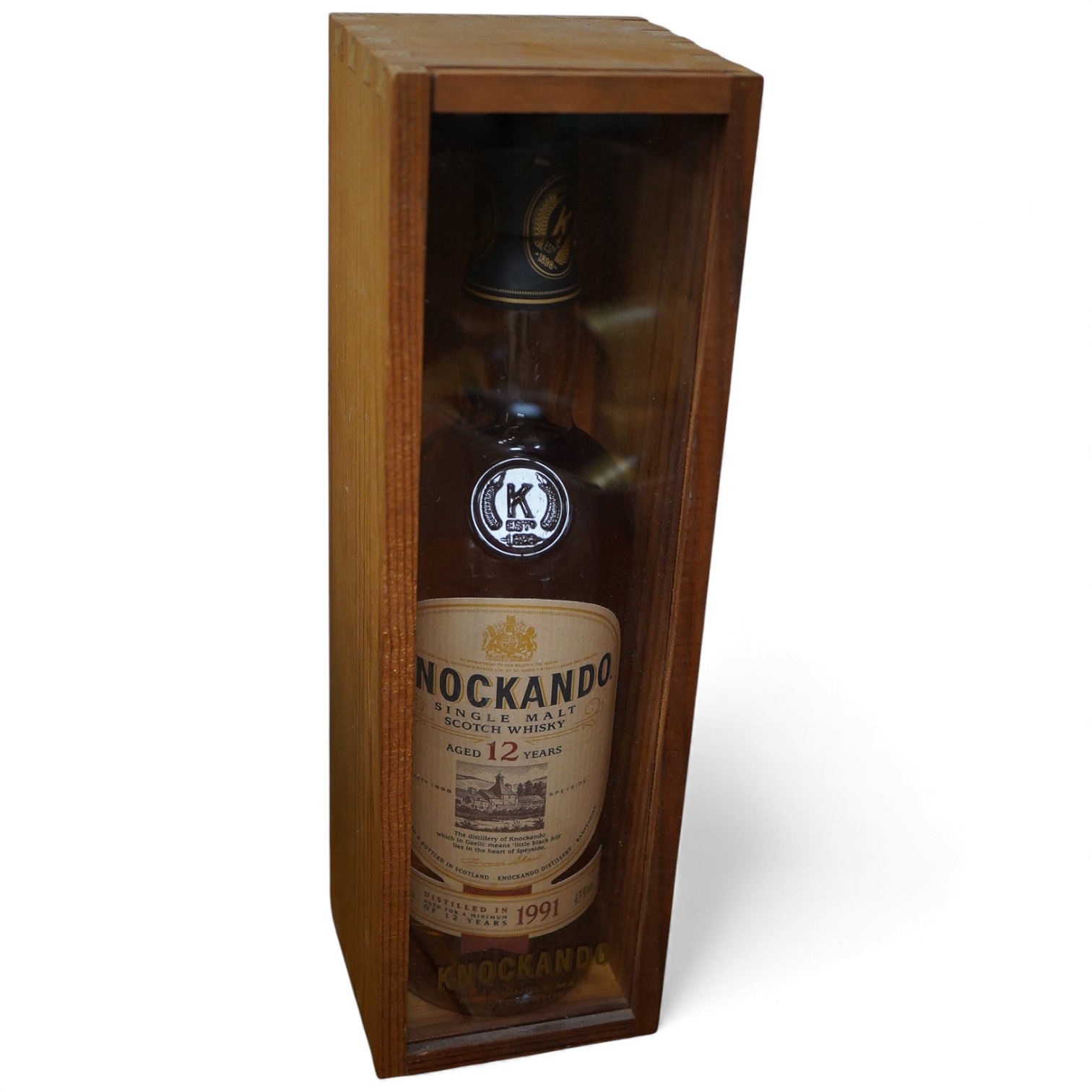A cased bottle Knockando single malt whisky, 1991